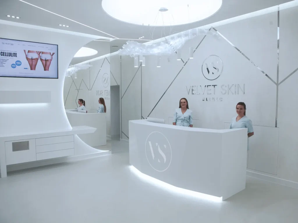 The Velvet Skin Clinic reception — Velvet Skin Clinic